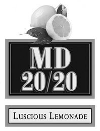 MD 20/20 LUSCIOUS LEMONADE logo