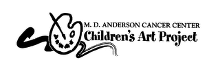M.D. ANDERSON CANCER CENTER CHILDREN'S ART PROJECT logo