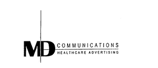 MD COMMUNICATIONS HEALTHCARE ADVERTISING logo