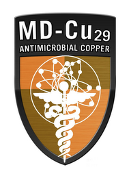 MD-CU29 ANTIMICROBIAL COPPER logo