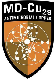 MD-CU29 ANTIMICROBIAL COPPER logo