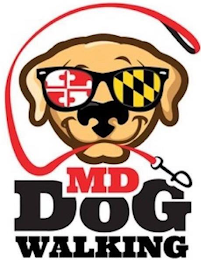 MD DOG WALKING logo