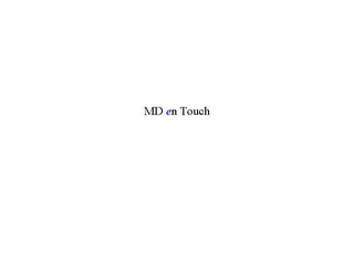 MD EN TOUCH logo