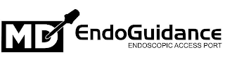 MD ENDOGUIDANCE ENDOSCOPIC ACCESS PORT logo