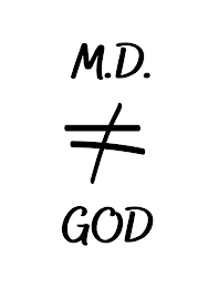 M.D. GOD logo