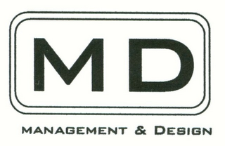 MD MANAGEMENT & DESIGN logo