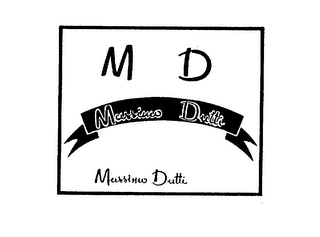 MD MASSIMO DUTTI logo