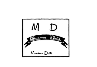 MD MASSIMO DUTTI logo