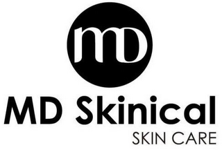 MD MD SKINICAL SKINCARE logo