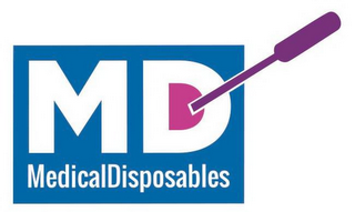 MD MEDICAL DISPOSABLES logo