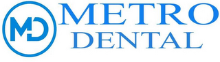 MD METRO DENTAL logo