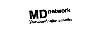 MD NETWORK YOUR DOCTOR'S OFFICE CONNECTION logo