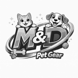 M&D PET GEAR logo