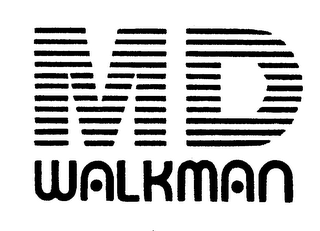 MD WALKMAN logo