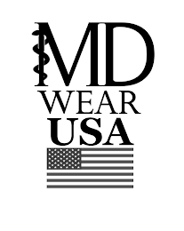 MD WEAR USA logo
