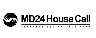 MD24 HOUSE CALL PERSONALIZED MEDICAL CARE logo