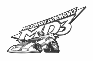 MD3 MAXIMUM DOWNFORCE MAX logo