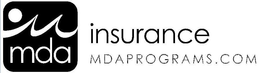 MDA INSURANCE MDAPROGRAMS.COM logo