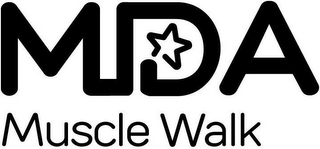MDA MUSCLE WALK logo