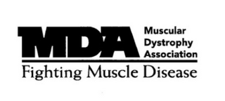 MDA MUSCULAR DYSTROPHY ASSOCIATION FIGHTING MUSCLE DISEASE logo