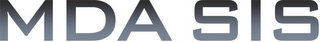 MDA SIS logo