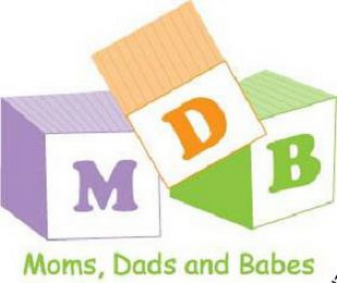 MDB MOMS, DADS AND BABES logo