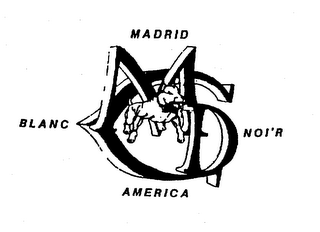 MDC BLANC MADRID NOI'R AMERICA logo