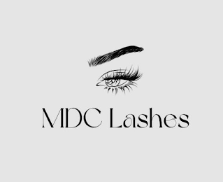 MDC LASHES logo