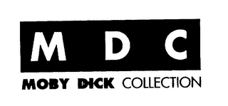 MDC MOBY DICK COLLECTION logo