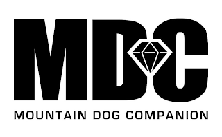 MDC MOUNTAIN DOG COMPANION logo