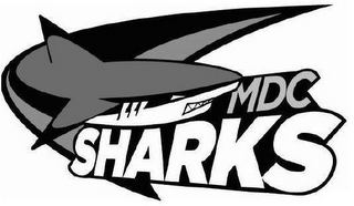 MDC SHARKS logo