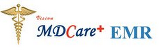 MDCARE+ EMR VISION logo