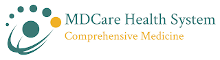 MDCARE HEALTH SYSTEM COMPREHENSIVE MEDICINE logo