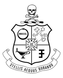 MDCCCL STELLIS AEQUUS DURANDO logo