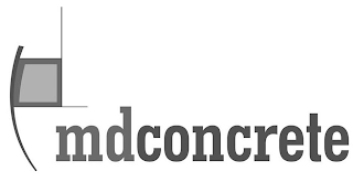 MDCONCRETE logo