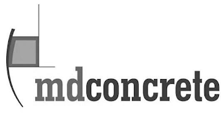 MDCONCRETE logo