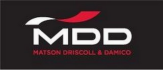 MDD MATSON DRISCOLL & DAMICO logo