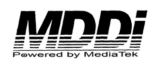 MDDI POWERED BY MEDIATEK logo
