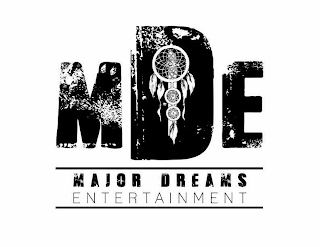 MDE MAJOR DREAM ENTERTAINMENT logo