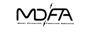 MDFA MAGNET DISTRIBUTORS FABRICATORS ASSOCIATION logo