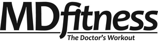 MDFITNESS THE DOCTOR'S WORKOUT logo