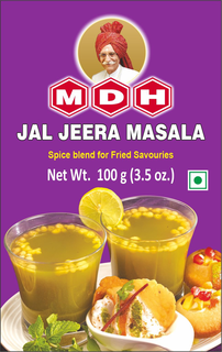 MDH JAL JEERA MASALA SPICE BLEND FOR FRIED SAVOURIES NET WT. 100 G (3.5 OZ.)” logo