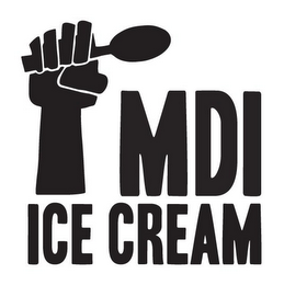 MDI ICE CREAM logo