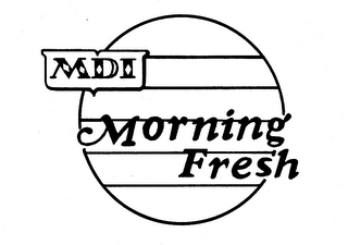 MDI MORNING FRESH logo