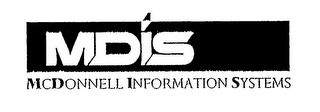 MDIS MCDONNELL INFORMATION SYSTEMS logo