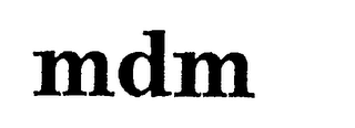 MDM logo