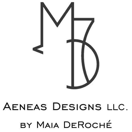 MDR AENEAS DESIGNS LLC. BY MAIA DEROCHÉ logo