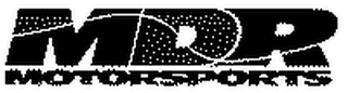MDR MOTORSPORTS logo