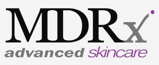 MDRX ADVANCED SKINCARE logo