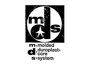 MDS MOLDED DUROPLAST CORE SYSTEM logo